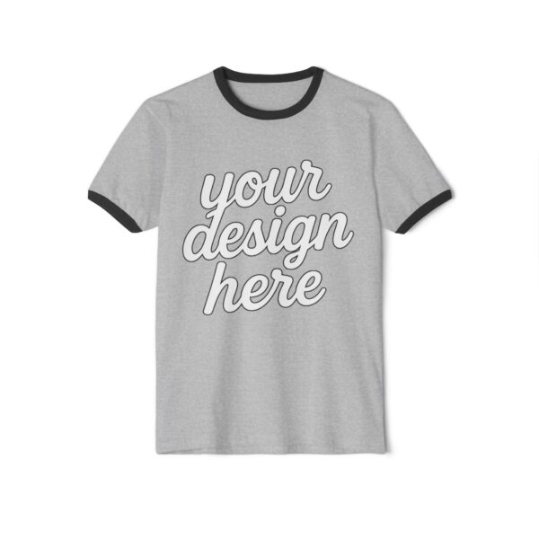 Unisex Cotton Ringer T-Shirt - Customizable Retro Style Tee, Perfect for Casual Wear, Gifts, Summer Outfits, Birthday Celebrations, [...]