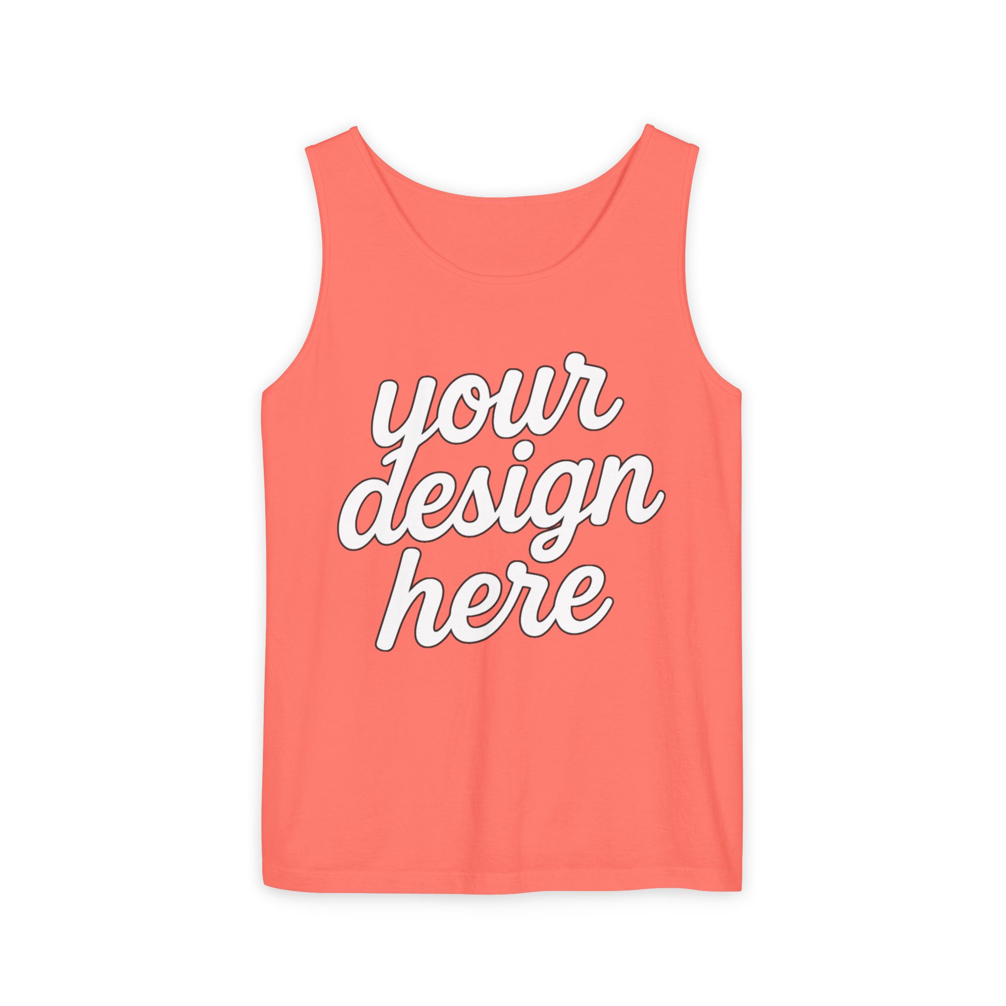 6425756710248383269_2048-1.jpeg Garment-Dyed Tank Top | Customizable Summer Essential, Unisex Apparel, Casual Wear, Gift for Him/Her, Event Merchandise