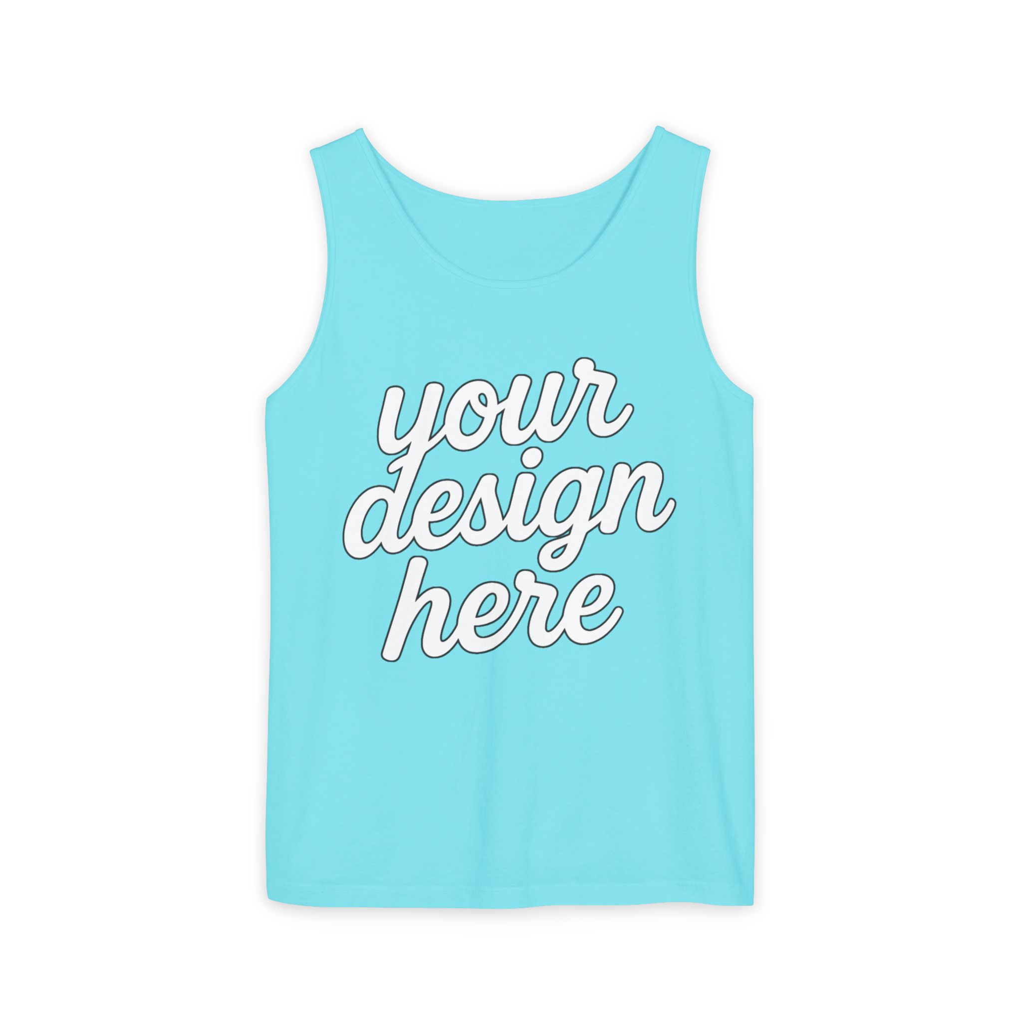 6647354412204410273_2048-1.jpeg Garment-Dyed Tank Top | Customizable Summer Essential, Unisex Apparel, Casual Wear, Gift for Him/Her, Event Merchandise