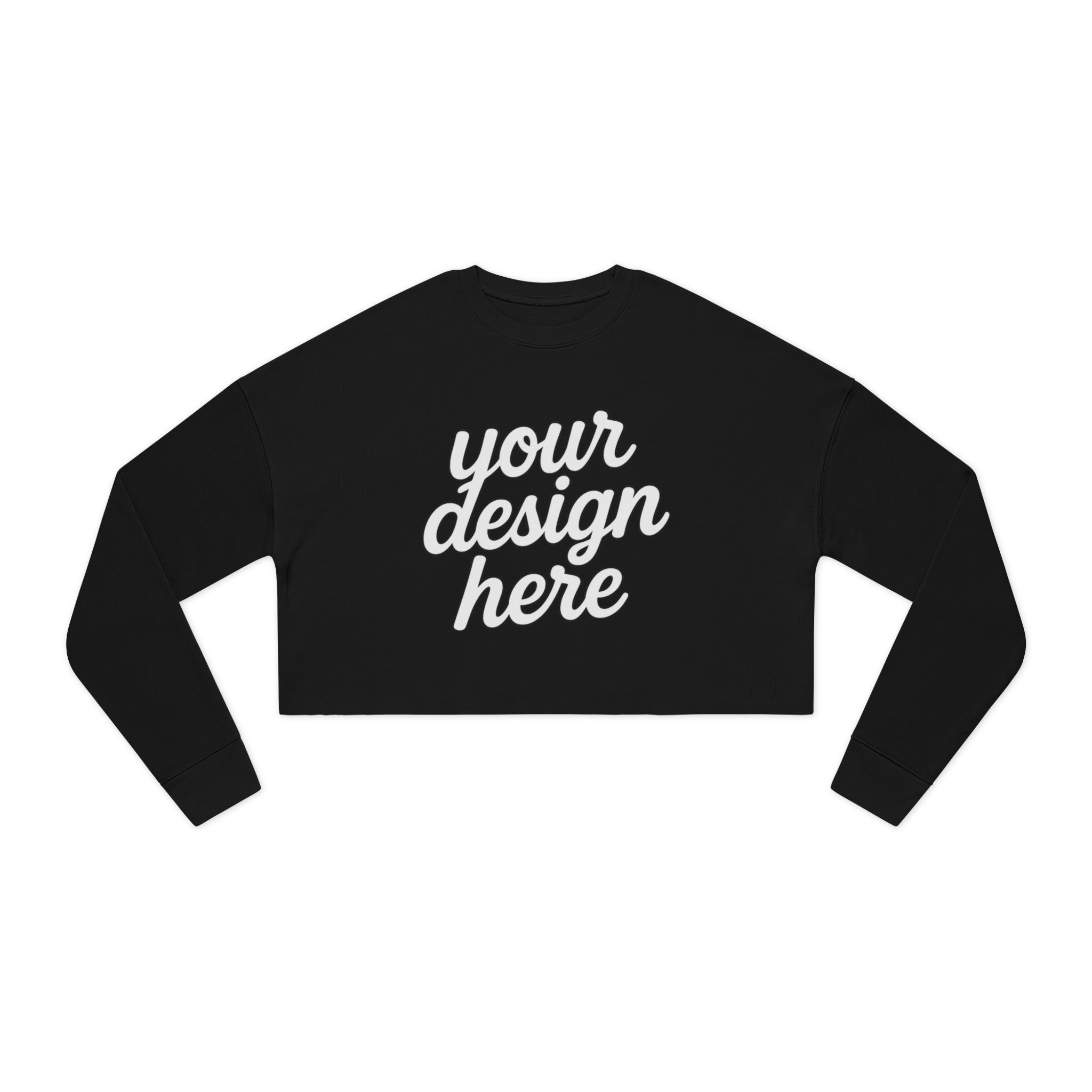 6653155997586366548_2048.jpeg Trendy Women's Cropped Sweatshirt with Customizable Design, Casual Wear, Cozy Fashion, Gift for Her, Stylish Sweater