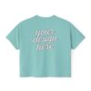 6734291877493780261_2048-1.jpeg Stylish Women's Boxy Tee, Trendy Casual Shirt for Everyday Wear, Perfect for Summer, Gift Idea for Women, Customizable Graphic Tee