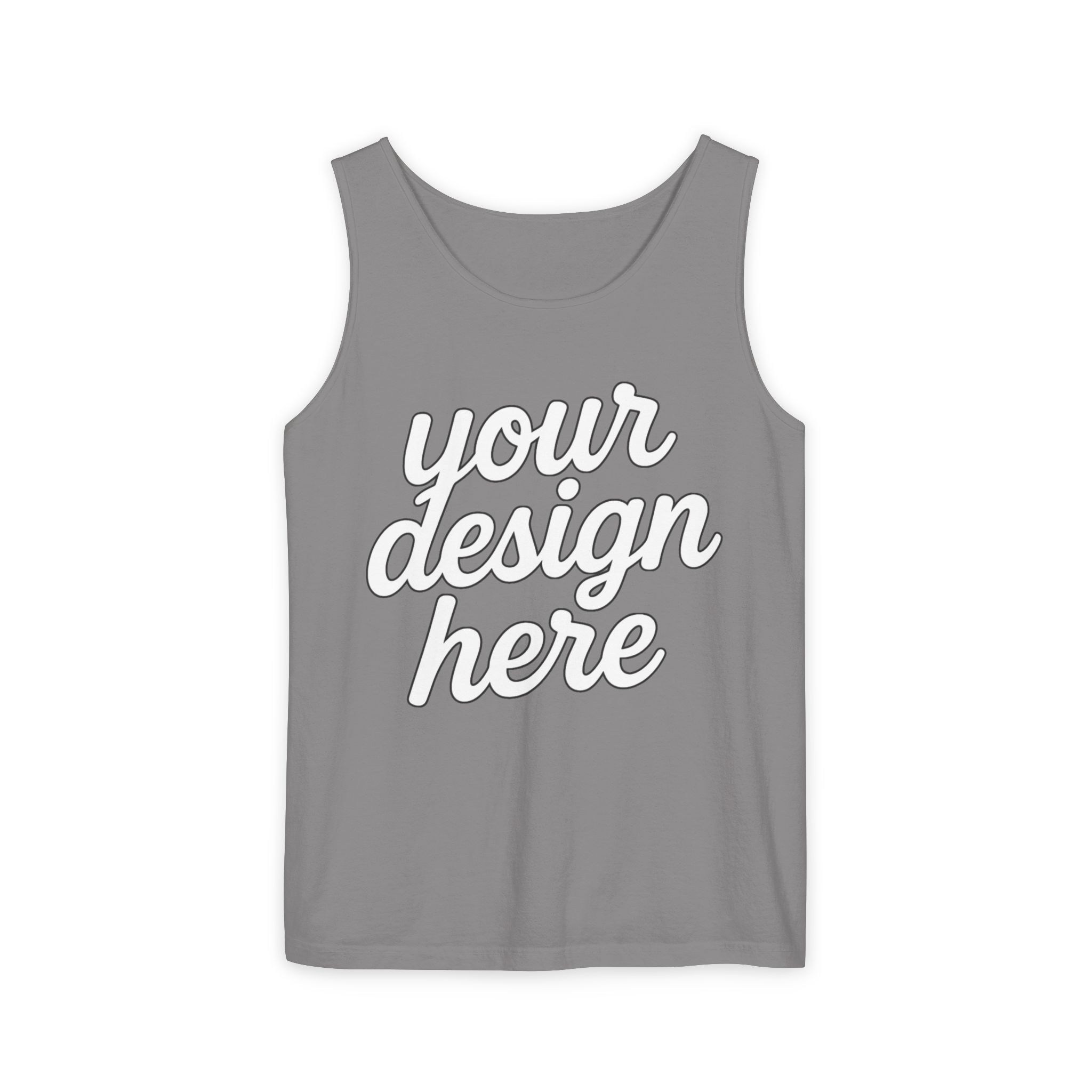 6948358788515282598_2048-1.jpeg Garment-Dyed Tank Top | Customizable Summer Essential, Unisex Apparel, Casual Wear, Gift for Him/Her, Event Merchandise