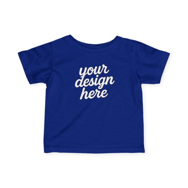 Infant Fine Jersey Tee - Cute Baby T-Shirt, Infant Apparel, Personalized Baby Clothes, Eco-Friendly Tees, Gift for New Parents