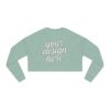 7056698467370189634_2048.jpeg Trendy Women's Cropped Sweatshirt with Customizable Design, Casual Wear, Cozy Fashion, Gift for Her, Stylish Sweater