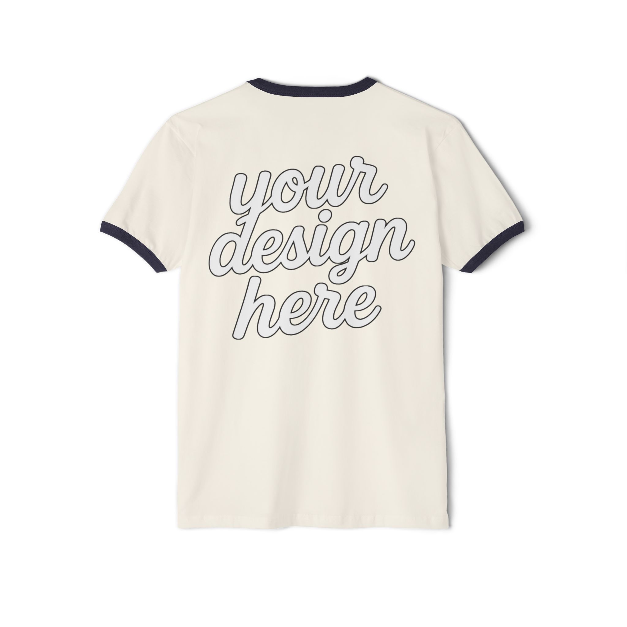 Unisex Cotton Ringer T-Shirt - Customizable Retro Style Tee, Perfect for Casual Wear, Gifts, Summer Outfits, Birthday Celebrations, [...]