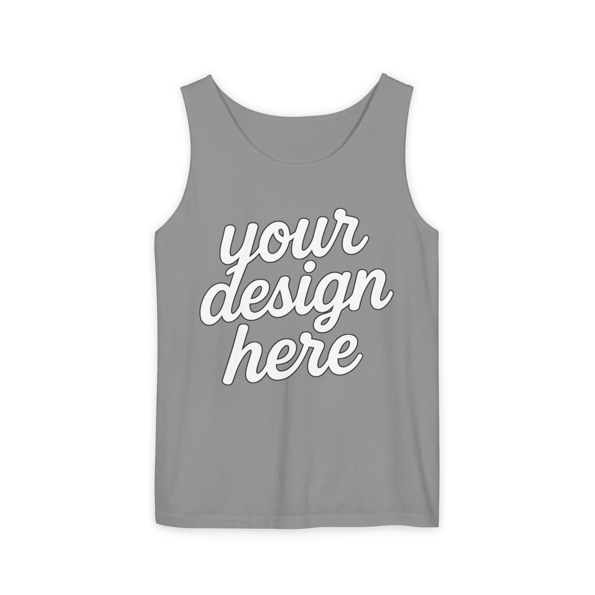 7643422760425172208_2048-1.jpeg Garment-Dyed Tank Top | Customizable Summer Essential, Unisex Apparel, Casual Wear, Gift for Him/Her, Event Merchandise