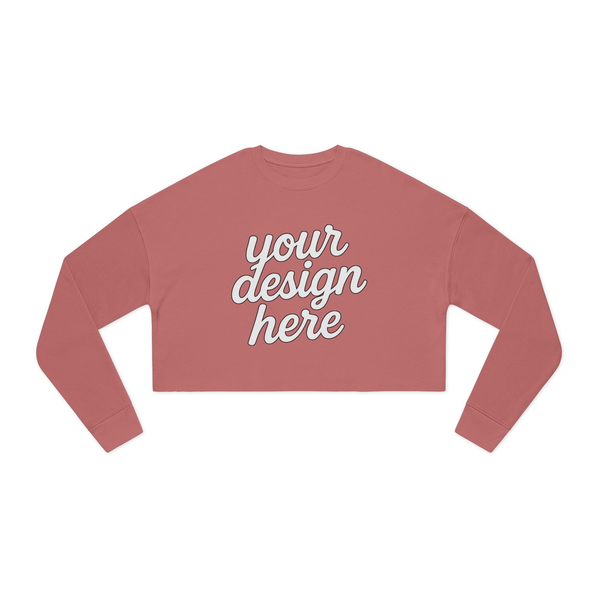 8101257520797520461_2048.jpeg Trendy Women's Cropped Sweatshirt with Customizable Design, Casual Wear, Cozy Fashion, Gift for Her, Stylish Sweater