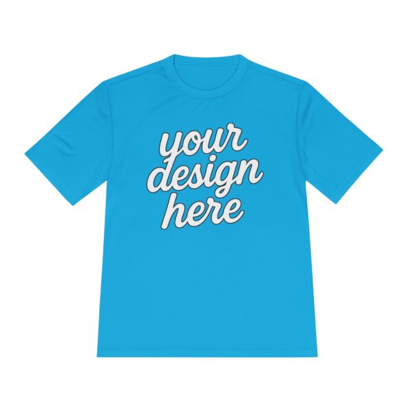 Moisture Wicking Tee - Customizable Activewear for Fitness, Outdoor Activities, Sports Events, Casual Wear, Perfect Gift