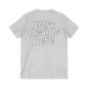 8304926921177450402_2048-2.jpeg Customizable V-Neck Tee for Creative Expression, Perfect for Gifts, Casual Wear, and Events