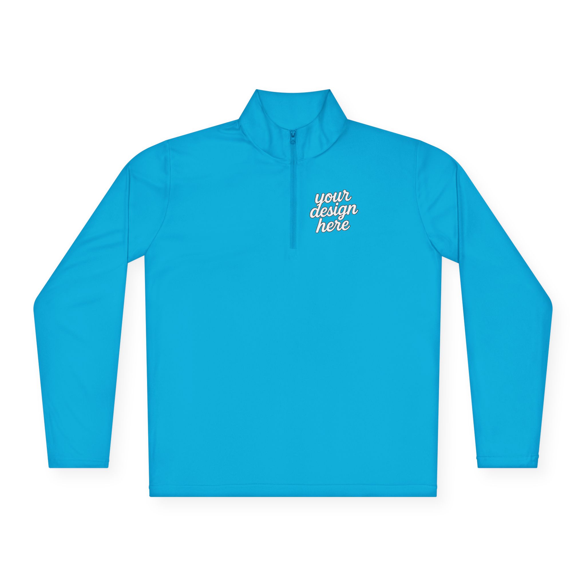 8316542455404728461_2048.jpeg Customizable Unisex Quarter-Zip Pullover – Perfect for Casual Outings, Gifts, Cozy Days, Sports Events, and Holidays