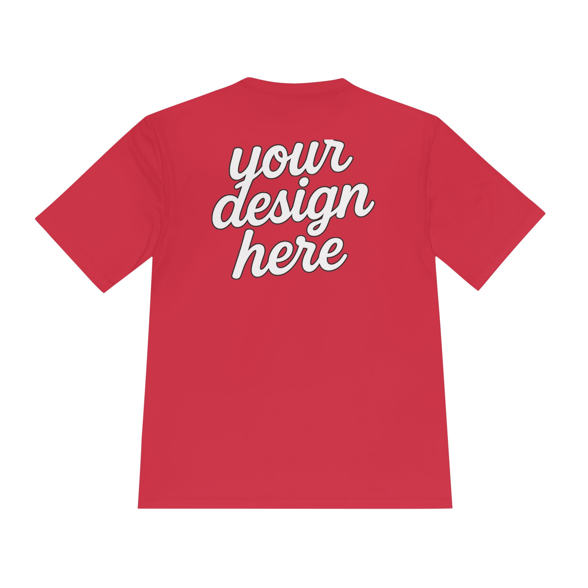 8347968110543894730_2048.jpeg Moisture Wicking Tee - Customizable Activewear for Fitness, Outdoor Activities, Sports Events, Casual Wear, Perfect Gift