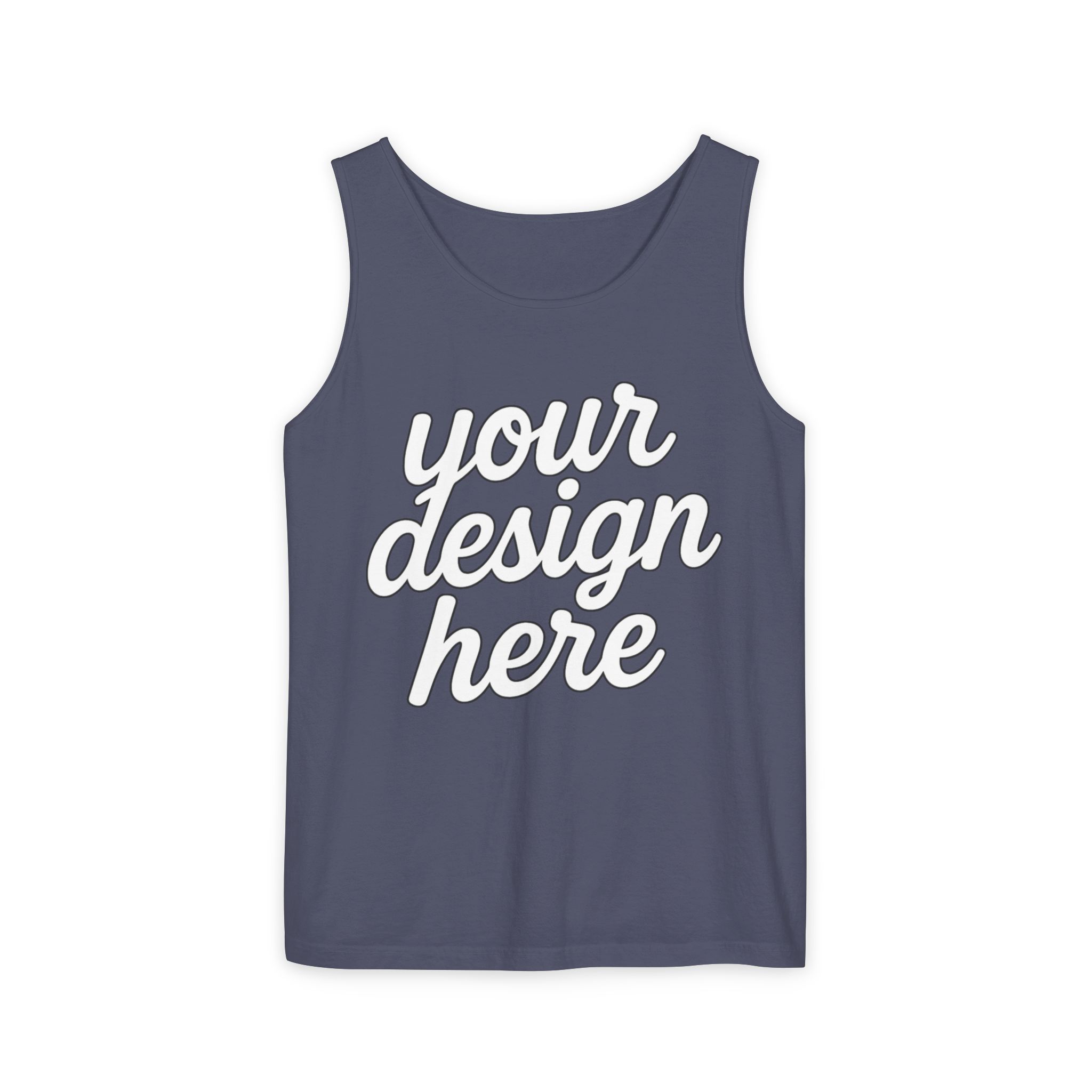 9131956085625968116_2048-1.jpeg Garment-Dyed Tank Top | Customizable Summer Essential, Unisex Apparel, Casual Wear, Gift for Him/Her, Event Merchandise