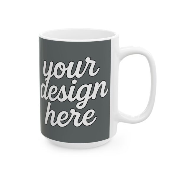 Personalized Ceramic Mug - Custom Design Gift for Coffee Lovers, Birthday Present, Home Decor, Office Accessory, Customizable