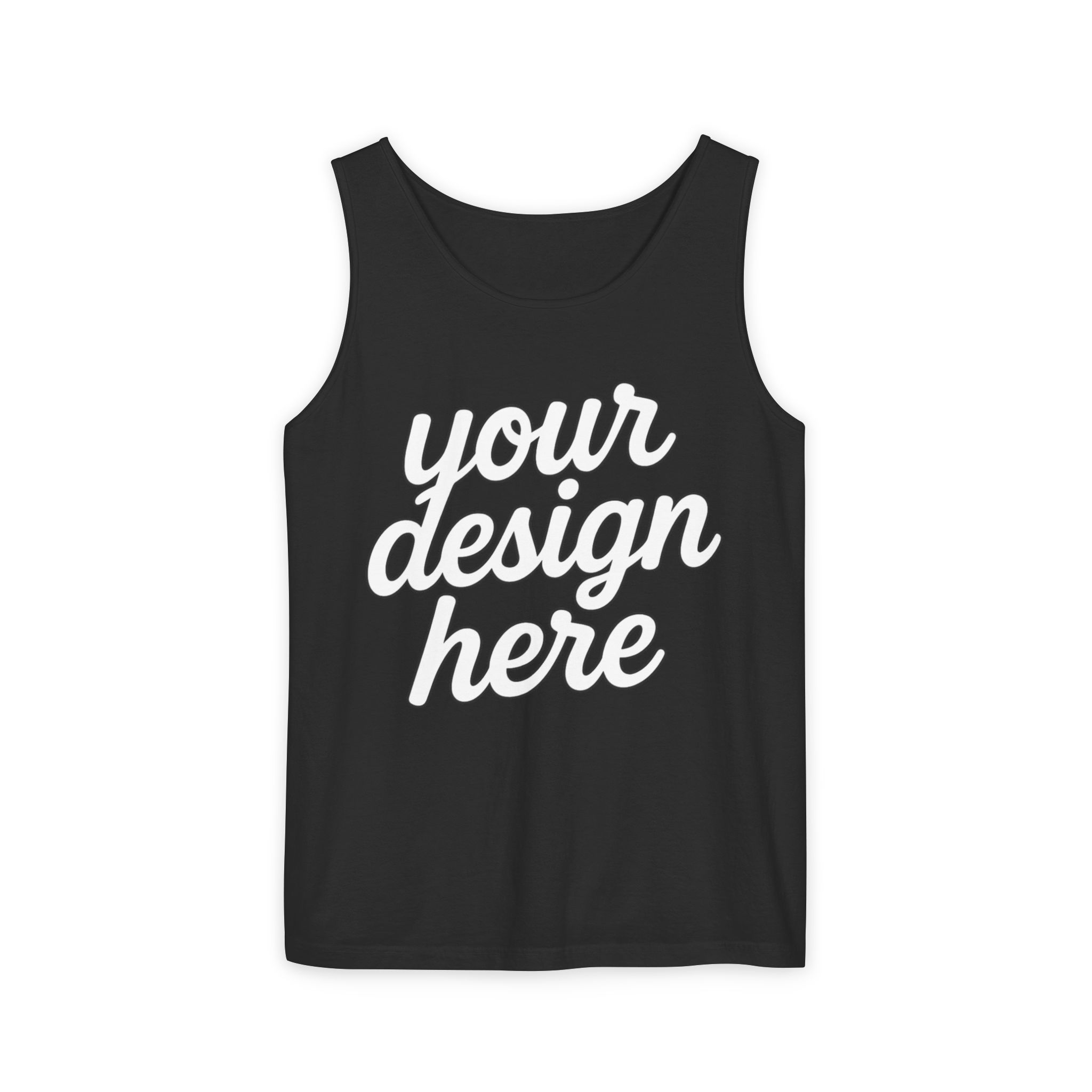 9201814261776455320_2048-1.jpeg Garment-Dyed Tank Top | Customizable Summer Essential, Unisex Apparel, Casual Wear, Gift for Him/Her, Event Merchandise