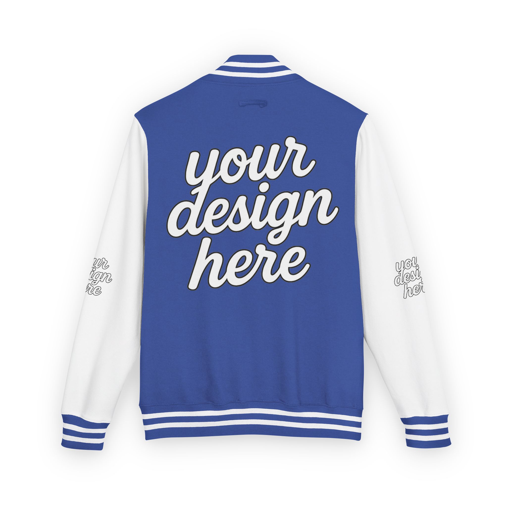 9241529406233437812_2048.jpeg Vintage-Style Unisex Heavyweight Letterman Jacket - Customize Your Design, Perfect for Sports Events, School Spirit, Gifts, Casual Wear