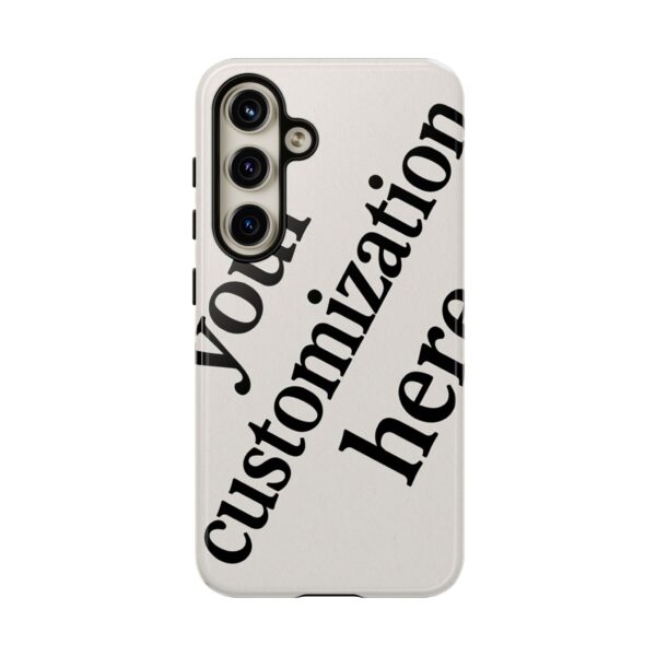 Customizable Phone Case, Personalized Tough Cases, Unique Gift, Birthday Present, Stylish Tech Accessory, Trendy Phone Cover