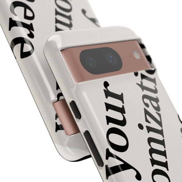 Customizable Phone Case, Personalized Tough Cases, Unique Gift, Birthday Present, Stylish Tech Accessory, Trendy Phone Cover