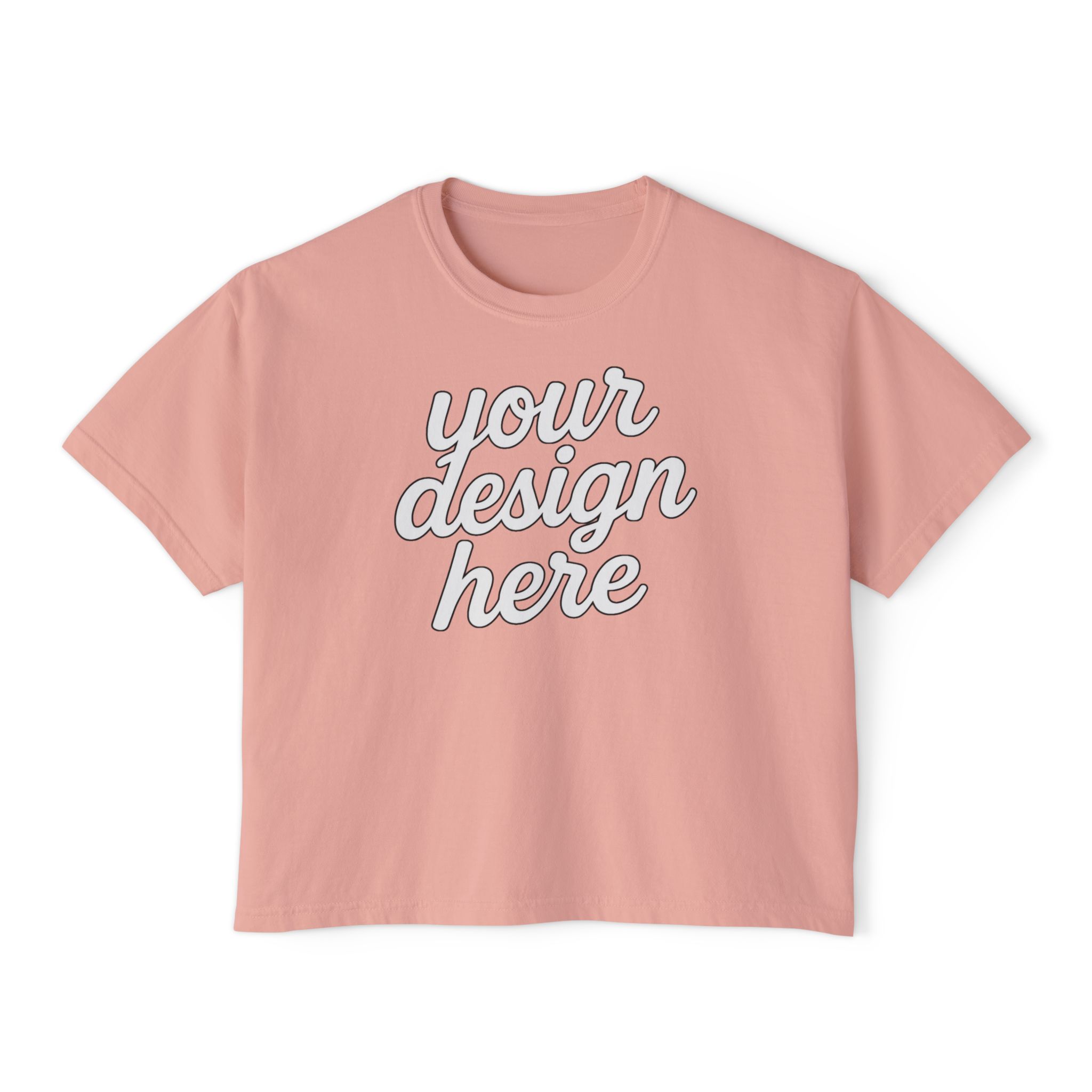 9459080878811740313_2048-1.jpeg Stylish Women's Boxy Tee, Trendy Casual Shirt for Everyday Wear, Perfect for Summer, Gift Idea for Women, Customizable Graphic Tee