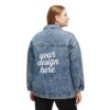 Stylish Women's Denim Jacket, Perfect for Casual Outings, Customizable Design, Great for Summer Festivals, Gifts for Her, Trendy [...]