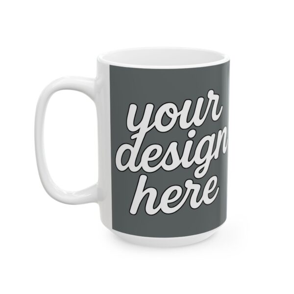 Personalized Ceramic Mug - Custom Design Gift for Coffee Lovers, Birthday Present, Home Decor, Office Accessory, Customizable