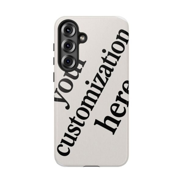 Customizable Phone Case, Personalized Tough Cases, Unique Gift, Birthday Present, Stylish Tech Accessory, Trendy Phone Cover