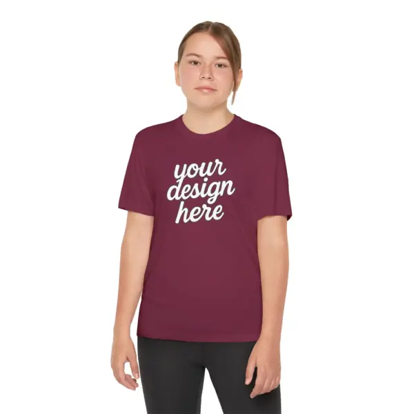 Youth Competitor Tee - Performance Athletic T-Shirt for Kids and Teens
