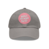 1008116837670656512_2048.webp Dad Hat with Custom Leather Patch, Personalized Gift for Dad, Casual Summer Hat, Adjustable Cap, Father's Day Gift, Gift for Him