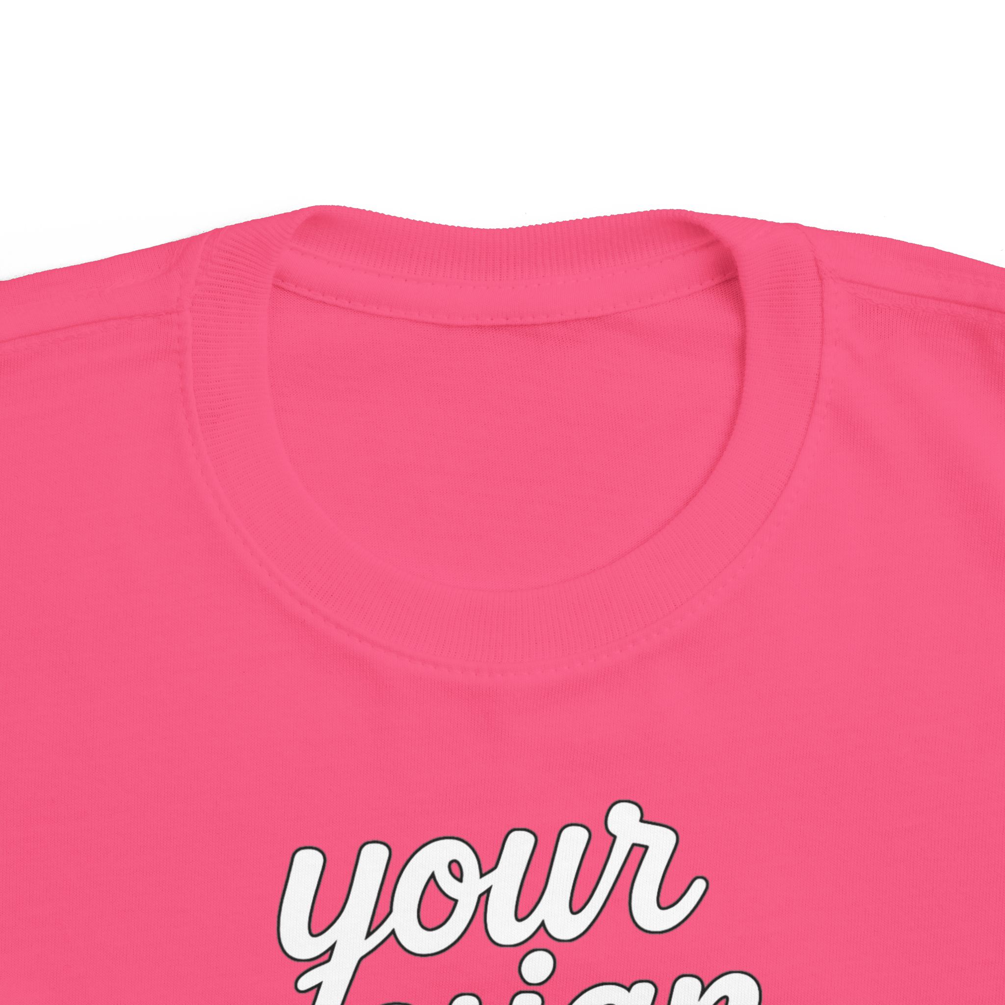 Toddler's Customizable Fine Jersey Tee - Cute Kids Shirt, Birthday Gift, Everyday Wear, Personalized Gift, Playdate Outfit