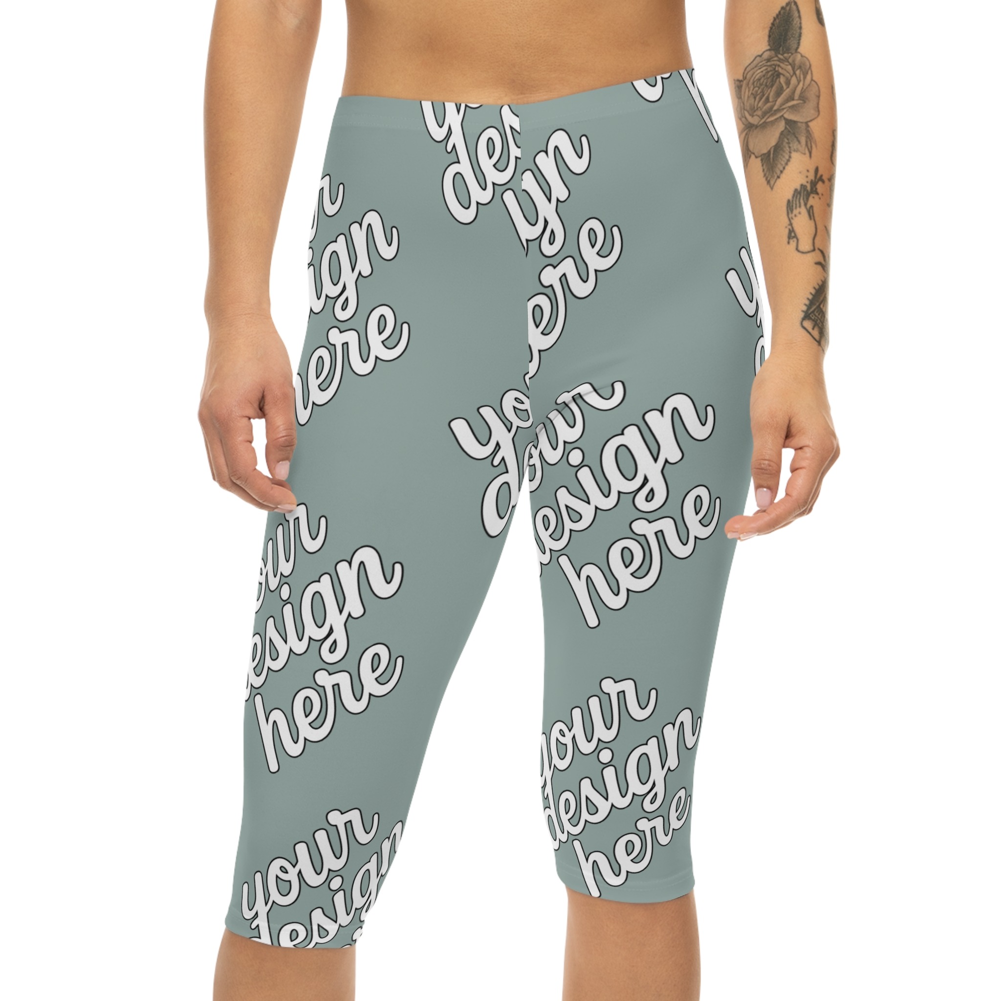 Chic Women’s Capri Leggings with Custom Design | Stylish Activewear, Yoga Pants, Workout Leggings, Fashion Leggings, Personalized [...]