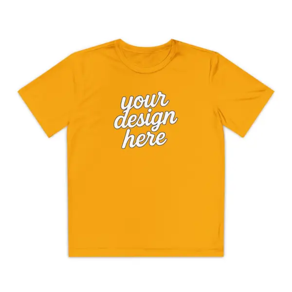 Youth Competitor Tee - Performance Athletic T-Shirt for Kids and Teens