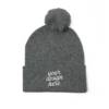 10403077247536390218_2048.webp Cozy Pom-Pom Knit Cap - Custom Embroidered Beanie, Winter Fashion Accessory, Gift for Him/Her, Winter Hat, Casual Headwear