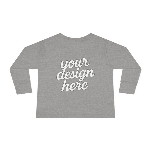 Customizable Toddler Long Sleeve Tee, Kids Fashion, Personalized Gift, Birthday Outfit, Playtime Wear, Baby Shower