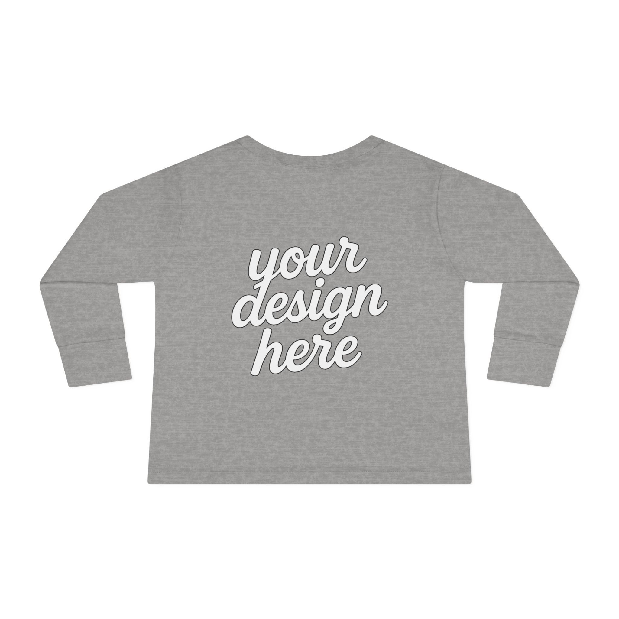 10437685654701096210_2048.jpeg Customizable Toddler Long Sleeve Tee, Kids Fashion, Personalized Gift, Birthday Outfit, Playtime Wear, Baby Shower