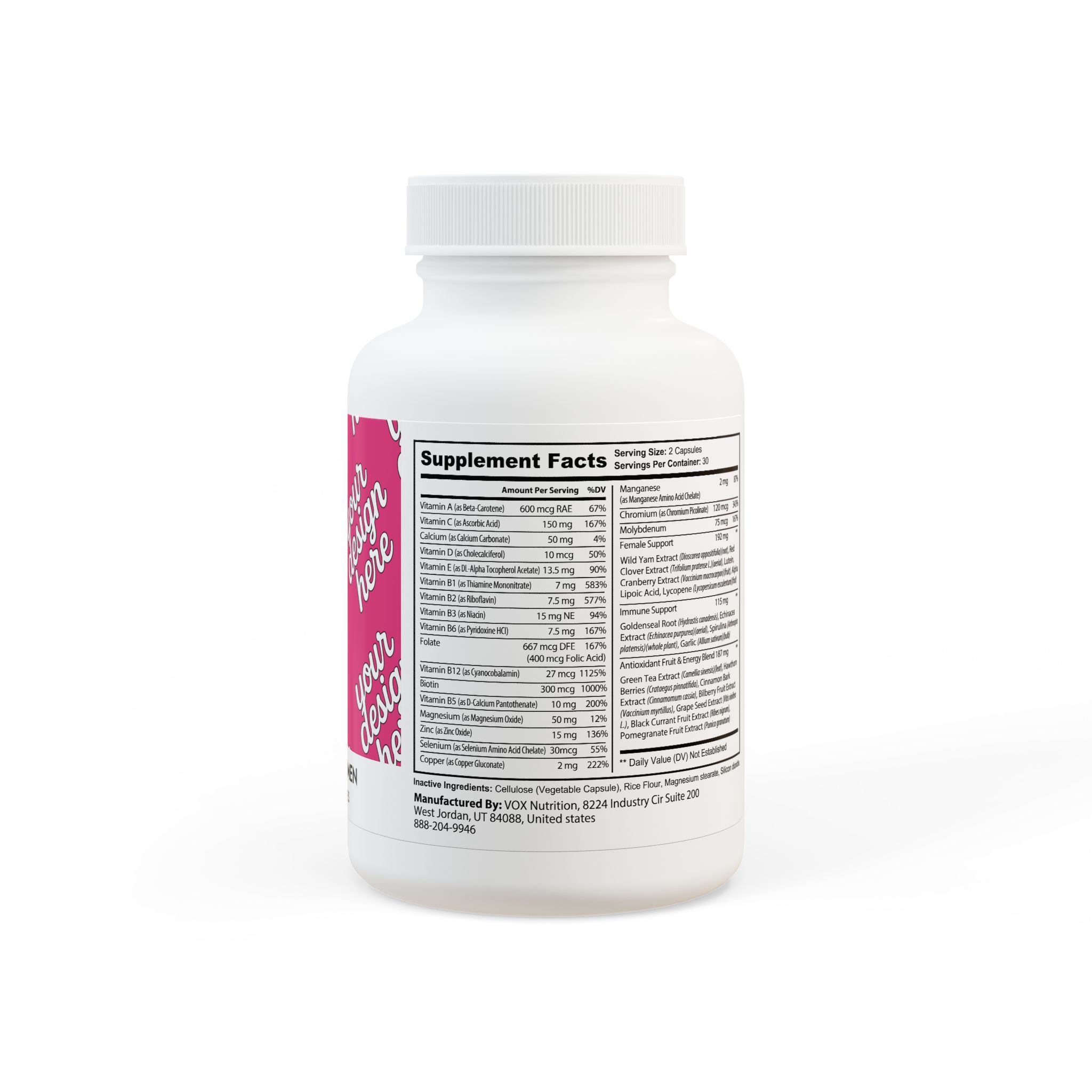 10464795180374774690_2048.jpeg Multivitamin for Women Supplement (60 Capsules)