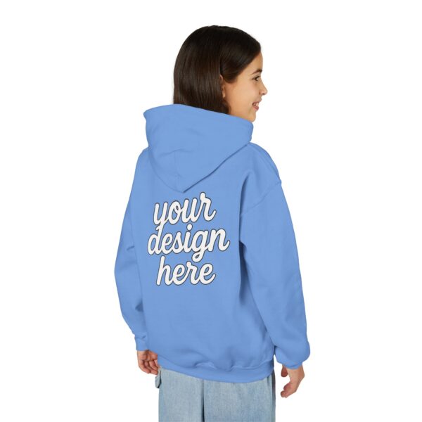 Customizable Youth Hoodie with Stylish Text Design, Personalized Gift, Trendy Streetwear, Perfect for Birthdays, Festive Celebrations, [...]