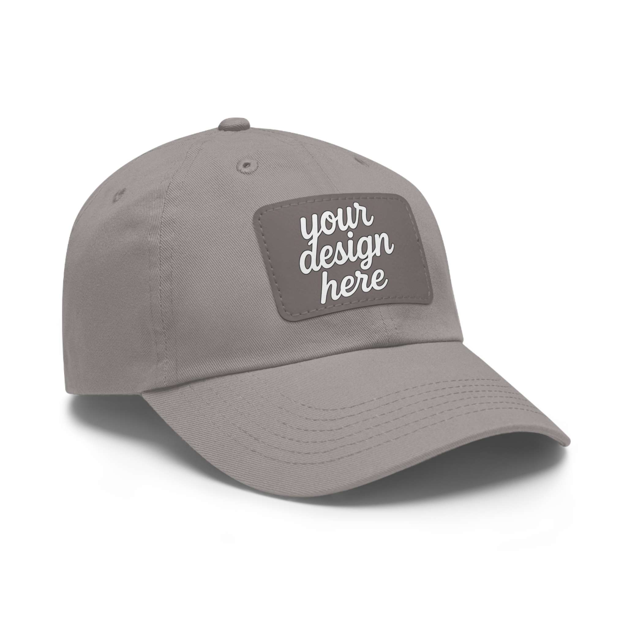 10675026580290402587_2048.jpeg Dad Hat Leather Patch