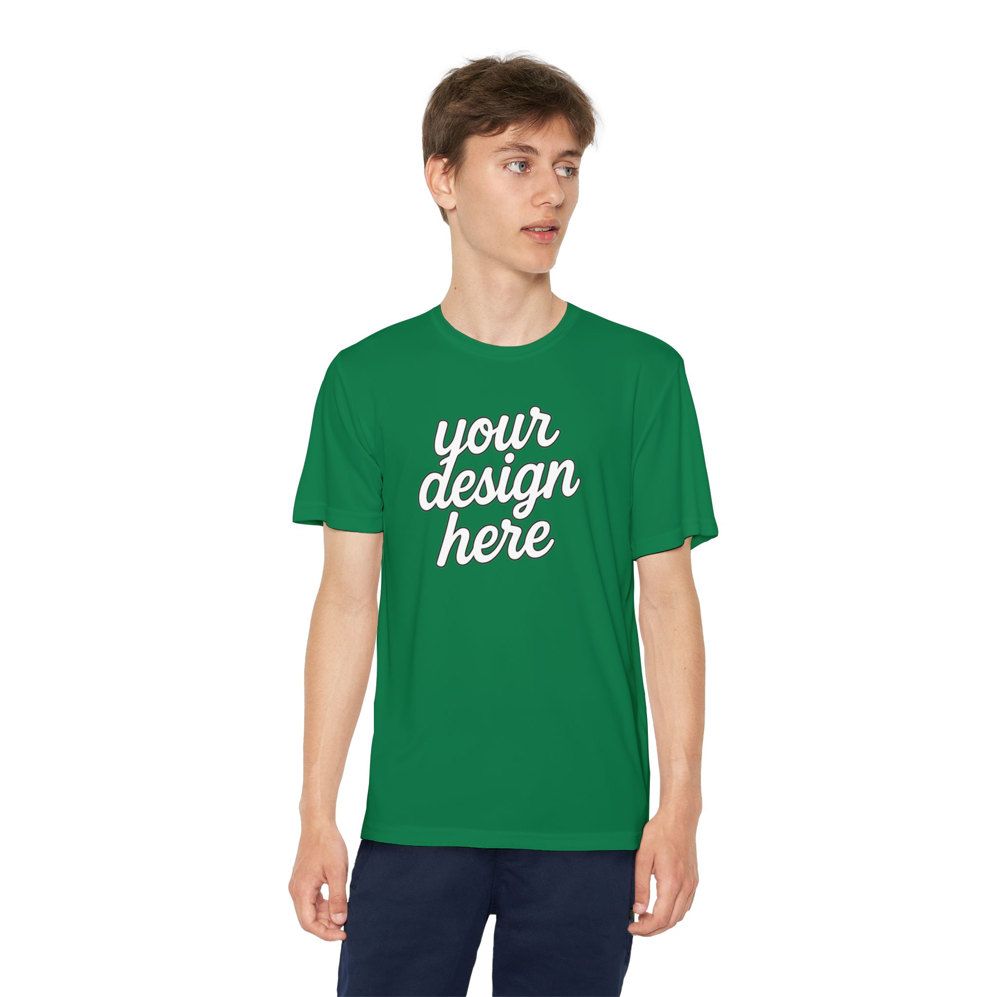 10683249296719910278_2048.webp Youth Competitor Tee - Performance Athletic T-Shirt for Kids and Teens