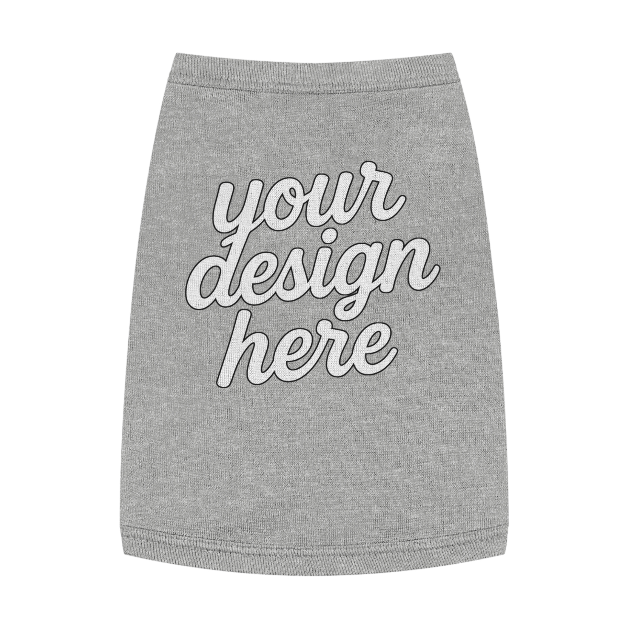 1069867473018862815_2048.webp Stylish Pet Tank Top for Summer, Funny Dog Shirt, Cute Pet Apparel, Perfect for Pet Birthdays, Summer Outings, or Everyday Wear