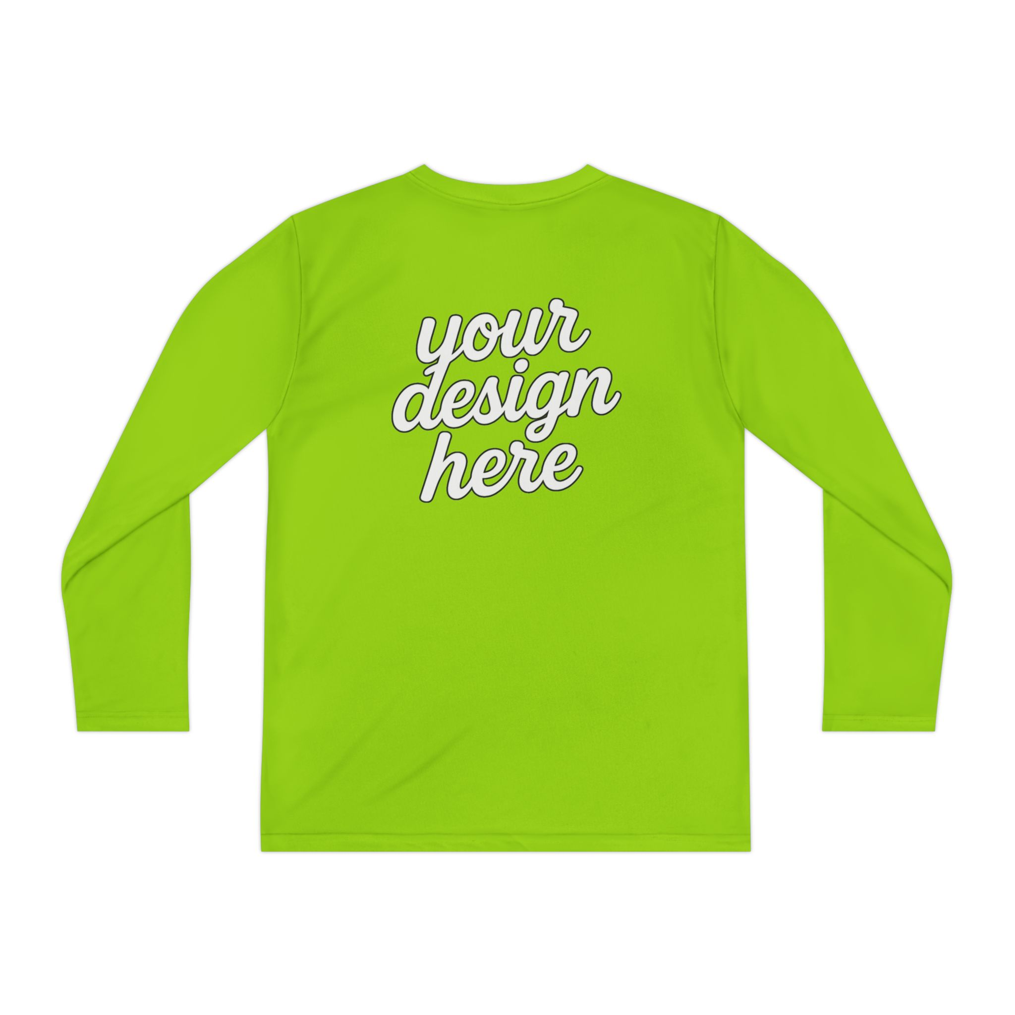 10729840831533109997_2048.webp Custom Youth Long Sleeve Tee for Active Kids, Personalized Athletic Shirt, Ideal for Sports, Birthdays, Gifts, Family Events