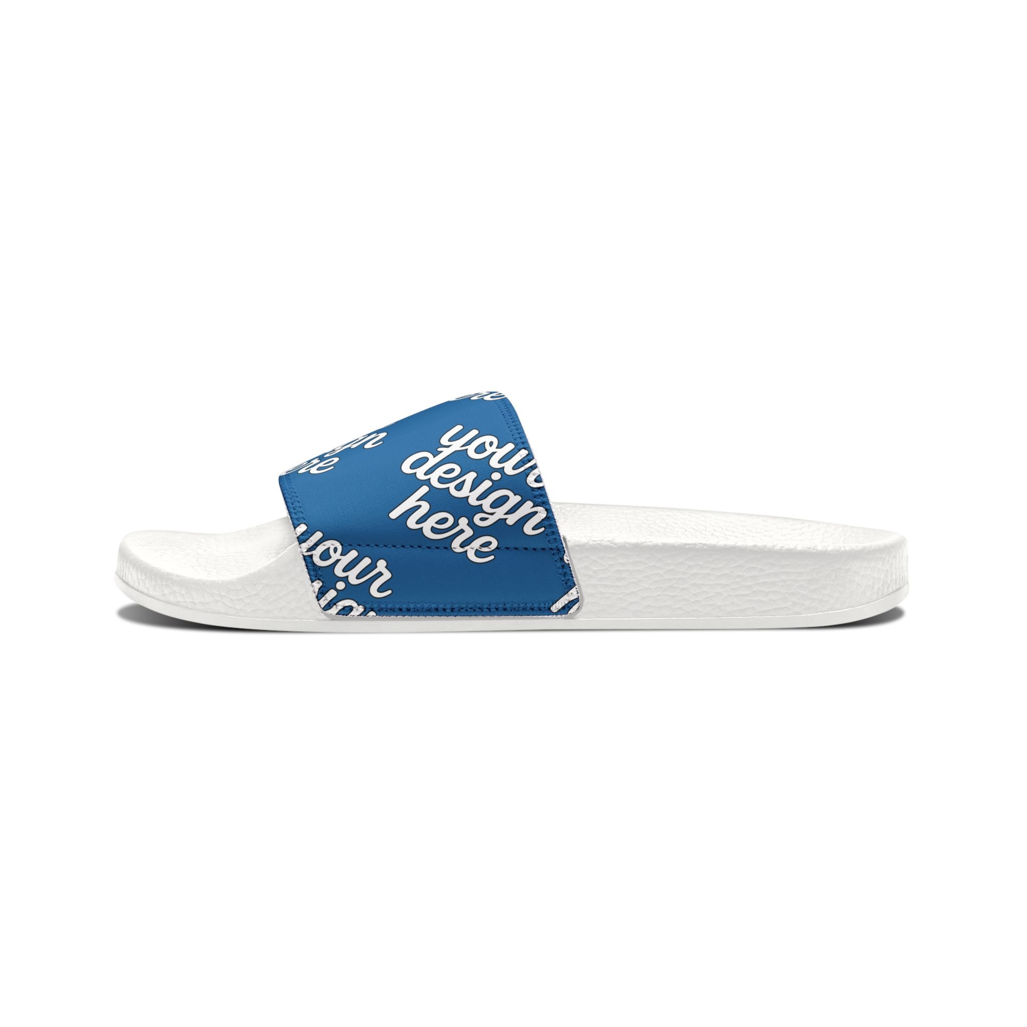 10756816531298065404_2048.jpeg Youth Slide Sandals, Fun Casual Footwear for Kids, Comfortable Summer Shoes, Stylish Beach Slippers, Great for Outdoor Play