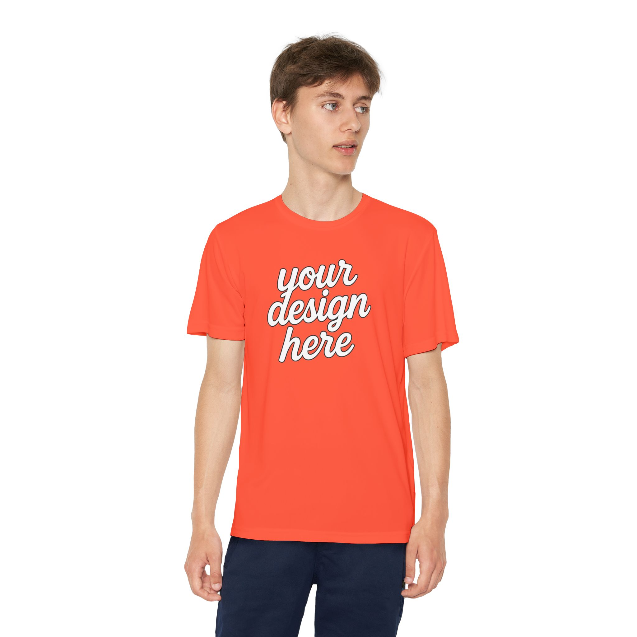 10785908780084605714_2048.webp Youth Competitor Tee - Performance Athletic T-Shirt for Kids and Teens