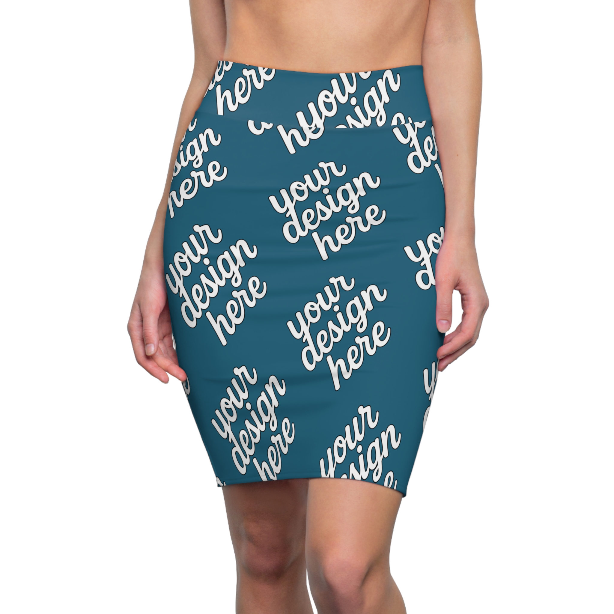 10815058313861696343_2048.jpeg Customizable Women's Pencil Skirt | Fashionable Skirt for Every Occasion, Unique Gift, Stylish Comfort, Trendy Outfit
