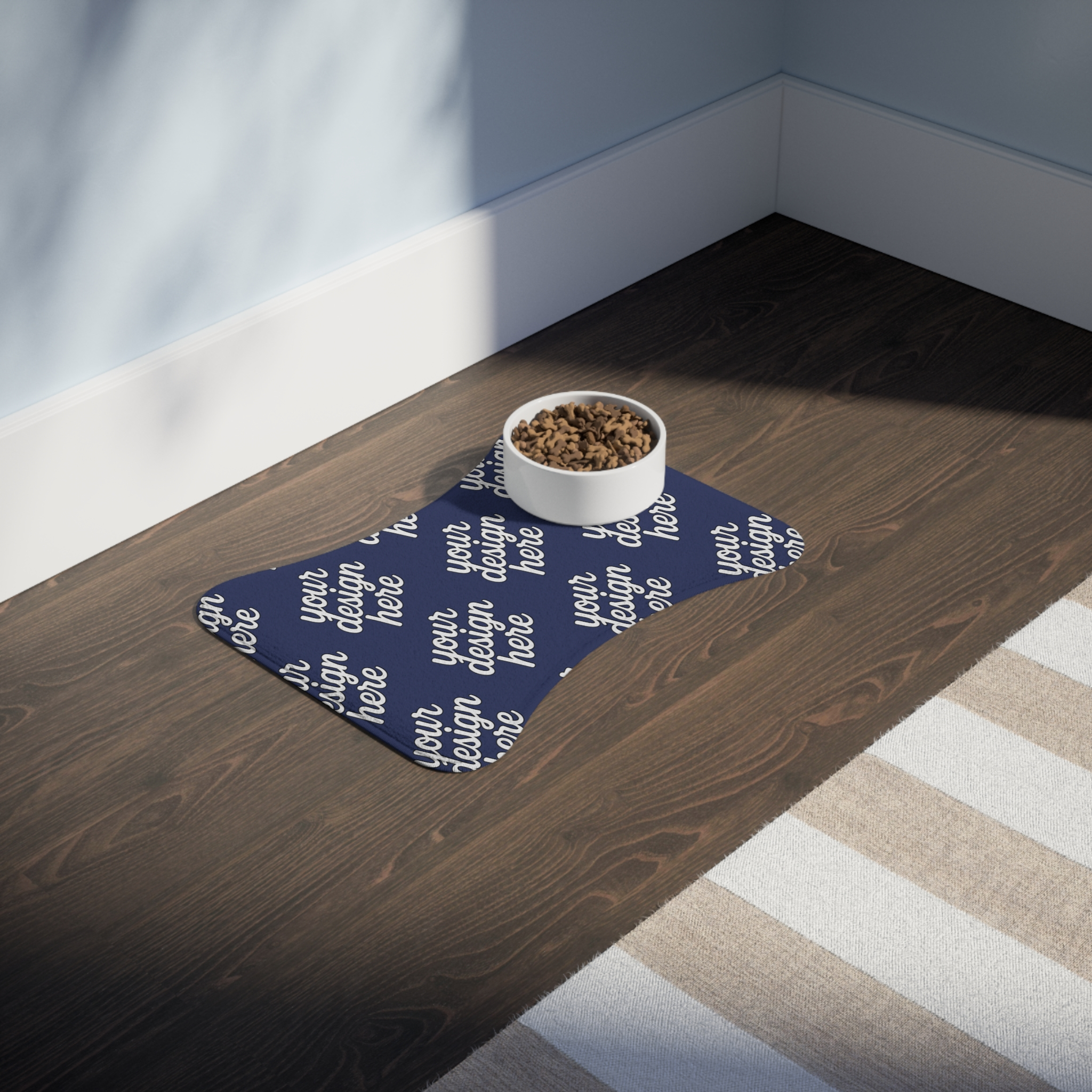 10891430331988946309_2048.webp Custom Pet Feeding Mat for Personalized Pet Feeding Experience, Dog Bowl Mat, Cat Feeding Station, Unique Pet Gift, Home Decor