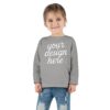 10903053229228436980_2048.jpeg Customizable Toddler Long Sleeve Tee, Kids Fashion, Personalized Gift, Birthday Outfit, Playtime Wear, Baby Shower