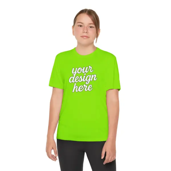 Youth Competitor Tee - Performance Athletic T-Shirt for Kids and Teens