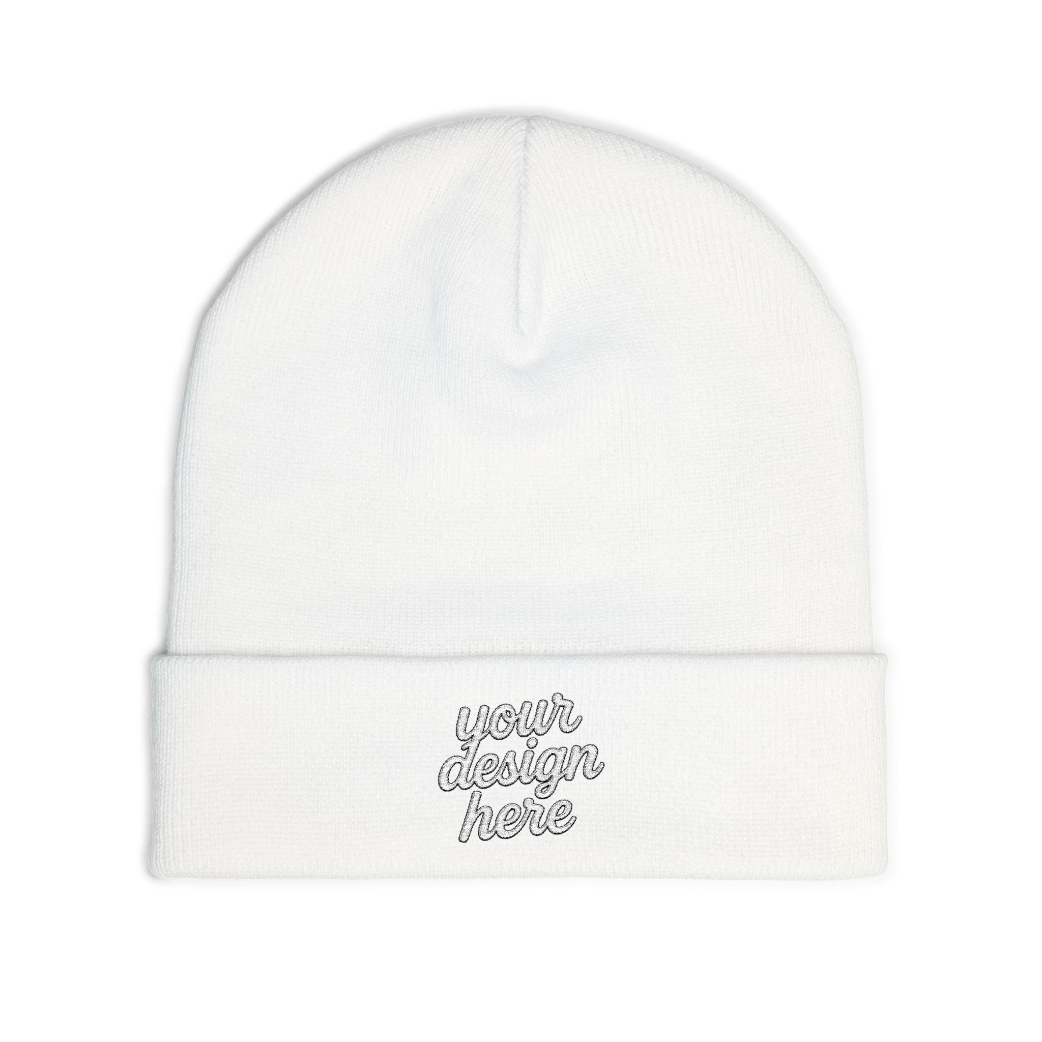10947667128738571667_2048.webp Custom Embroidered Knit Beanie, Winter Beanie Hat, Personalized Gift, Cozy Hat, Stylish Headwear for Cold Weather