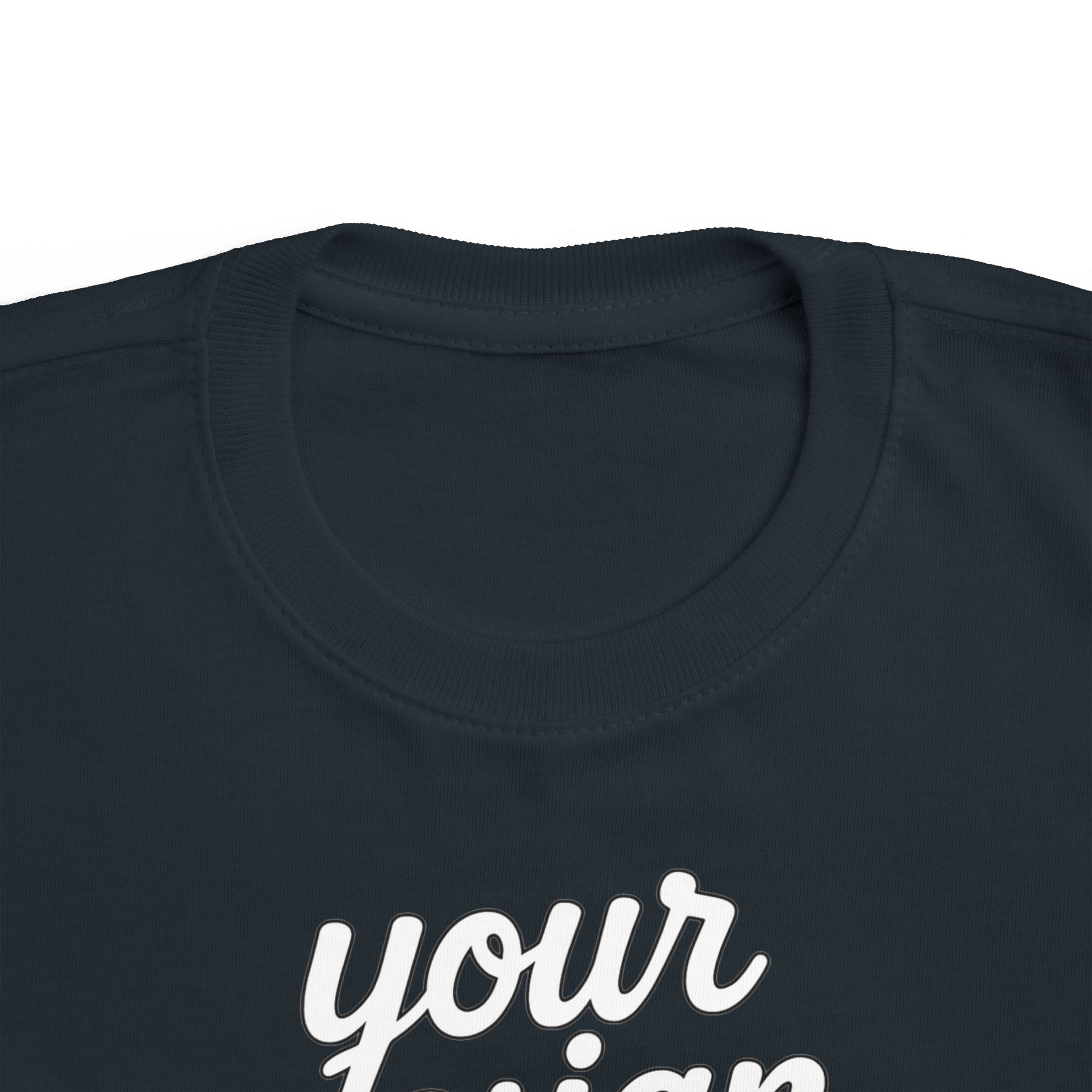 Toddler's Customizable Fine Jersey Tee - Cute Kids Shirt, Birthday Gift, Everyday Wear, Personalized Gift, Playdate Outfit