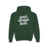 Customizable Youth Hoodie with Stylish Text Design, Personalized Gift, Trendy Streetwear, Perfect for Birthdays, Festive Celebrations, [...]