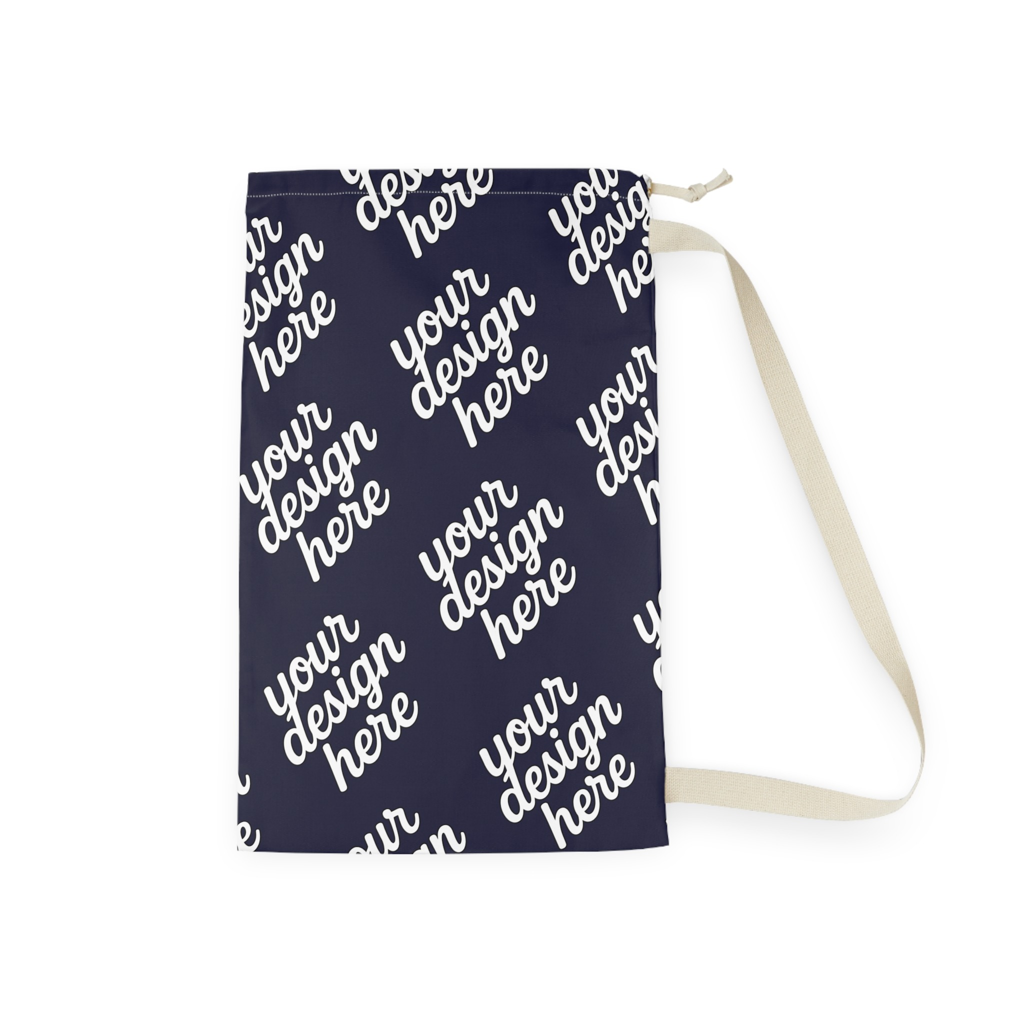 Stylish Laundry Bag with Customizable Design