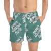11135397641494703939_2048.jpeg Tropical Floral Swim Trunks, Summer Beachwear, Vacation Swim Shorts, Men's Swimwear, Pool Party Essentials